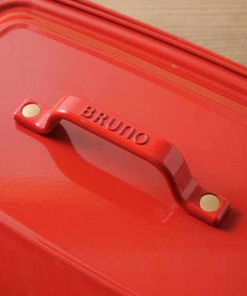 BRUNO(ブルーノ)/ホットプレートグランデサイズ 深鍋 セット レシピ 蚊帳ふきん シリコーントング/img08