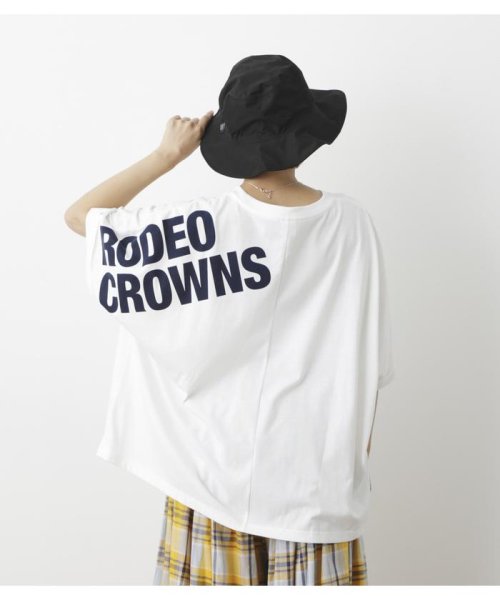 RODEO CROWNS WIDE BOWL(ロデオクラウンズワイドボウル)/バックショルダーロゴTシャツ/img03