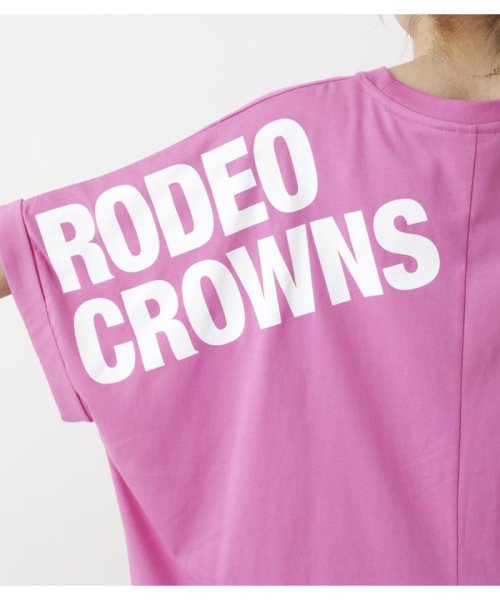 RODEO CROWNS WIDE BOWL(ロデオクラウンズワイドボウル)/バックショルダーロゴTシャツ/img15