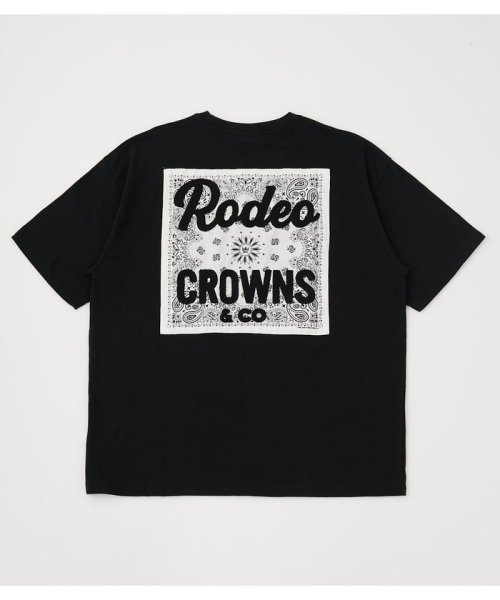 RODEO CROWNS WIDE BOWL(ロデオクラウンズワイドボウル)/メンズCOLORS BANDANA Tシャツ/img05