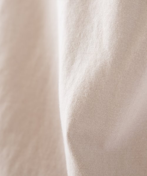 OMNES(オムネス)/【OMNES】ユニセックス バイオポリウォッシュ加工 ロゴプリント半袖Tシャツ/img33