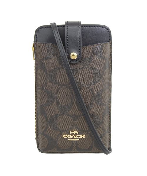 【アウトレット】 COACH コーチ スマホケース ショルダーバッグ