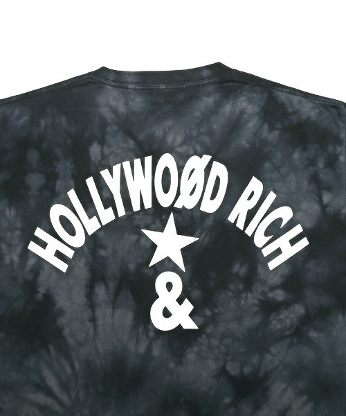LUXSTYLE(ラグスタイル)/Hollywood rich.&(ハリウッドリッチドットアンド)タイダイ染めエンジェルベアプリントTシャツ/Tシャツ メンズ 半袖 タイダイ ベアプリント バッ/img16
