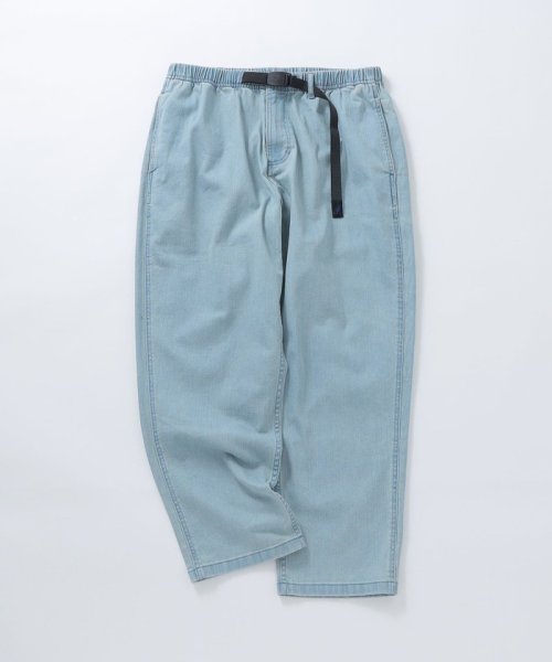 【SHIPS any別注】GRAMiCCi: オーガニックコットン ルーズテーパード ストレッチ デニム パンツ◆ SHIPS