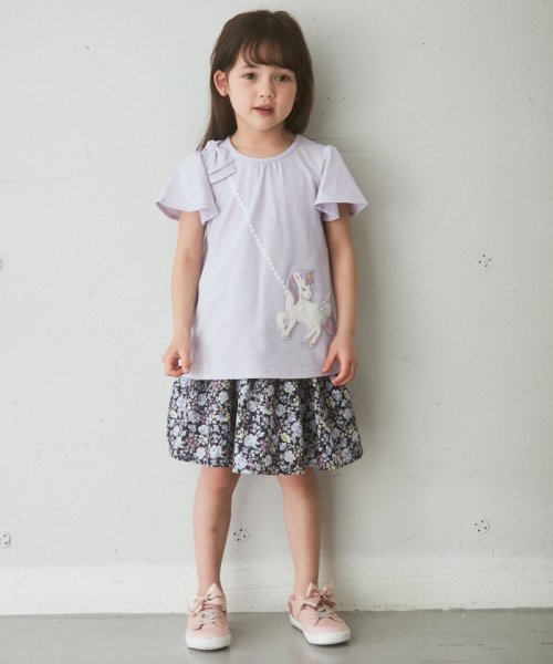 anyFAM（KIDS）(エニファム（キッズ）)/ユニコーンポシェットTシャツ/img03