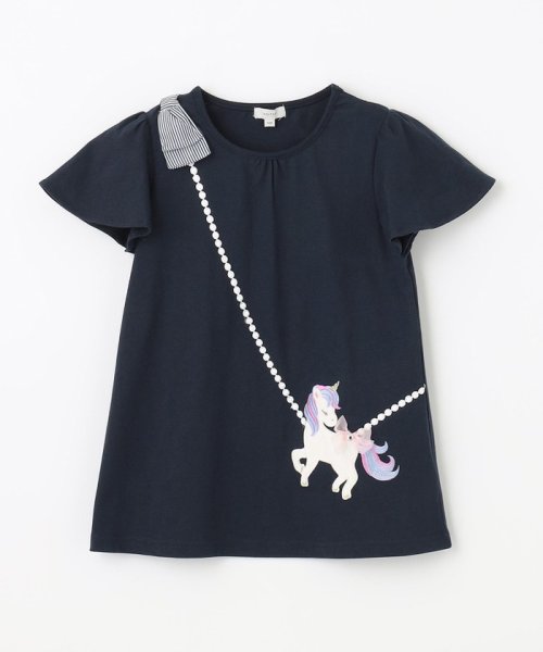 anyFAM（KIDS）(エニファム（キッズ）)/ユニコーンポシェットTシャツ/img09