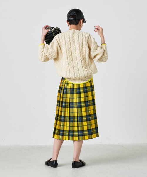 NOLLEY’S(ノーリーズ)/◇【WEB限定カラーあり】【OLDDERBY KNITWEAR】別注アランケーブル配色プルオーバーニット/img04