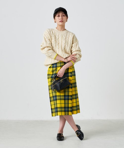 NOLLEY’S(ノーリーズ)/◇【WEB限定カラーあり】【OLDDERBY KNITWEAR】別注アランケーブル配色プルオーバーニット/img06