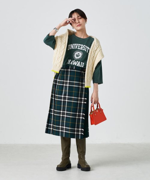 NOLLEY’S(ノーリーズ)/◇【WEB限定カラーあり】【OLDDERBY KNITWEAR】別注アランケーブル配色プルオーバーニット/img15