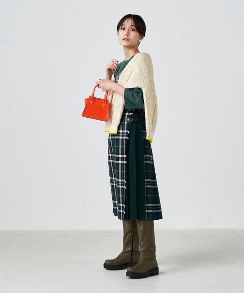 NOLLEY’S(ノーリーズ)/◇【WEB限定カラーあり】【OLDDERBY KNITWEAR】別注アランケーブル配色プルオーバーニット/img16