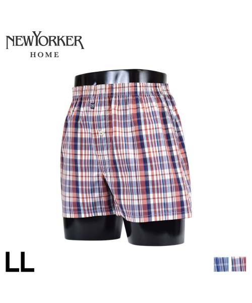 NEWYORKER HOME(ニューヨーカーホーム)/ ニューヨーカーホーム NEWYORKER HOME トランクス 下着 インナー アンダーウェア パンツ メンズ 前開き LL メンズ下着 男性 TRUNKS /img01