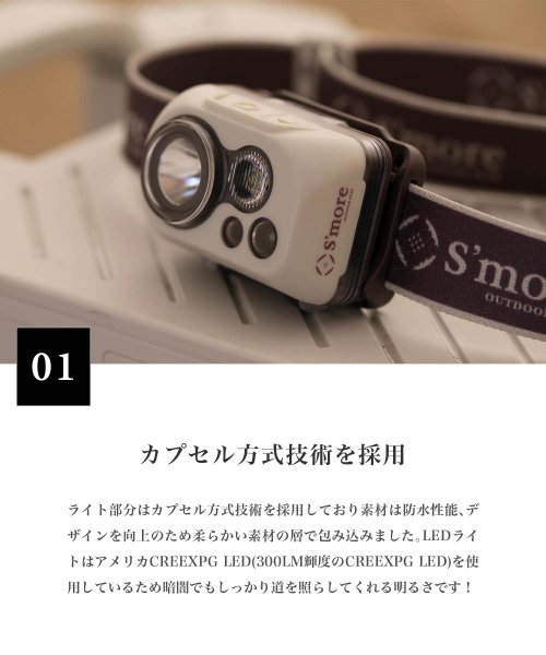 S'more(スモア)/【S'more / YAKOU300 】ヘッドライト/img03
