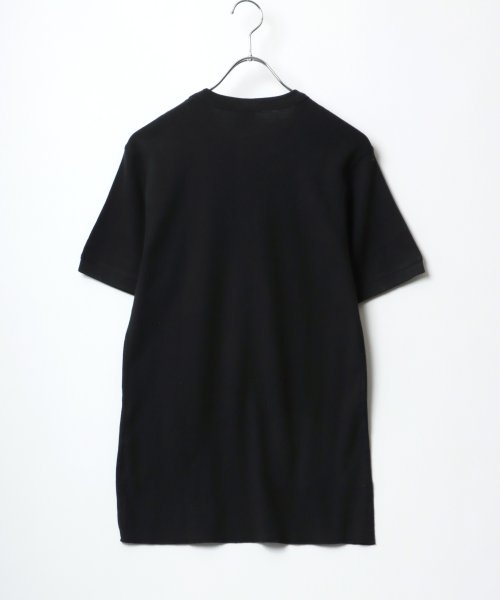 salong hameu(salong hameu)/【Salong hameu】Healthknit（ヘルスニット）クルーネック ワッフル半袖Tシャツ/ユニセックス/無地・ボーダーリンガーT/1P パックT/img16