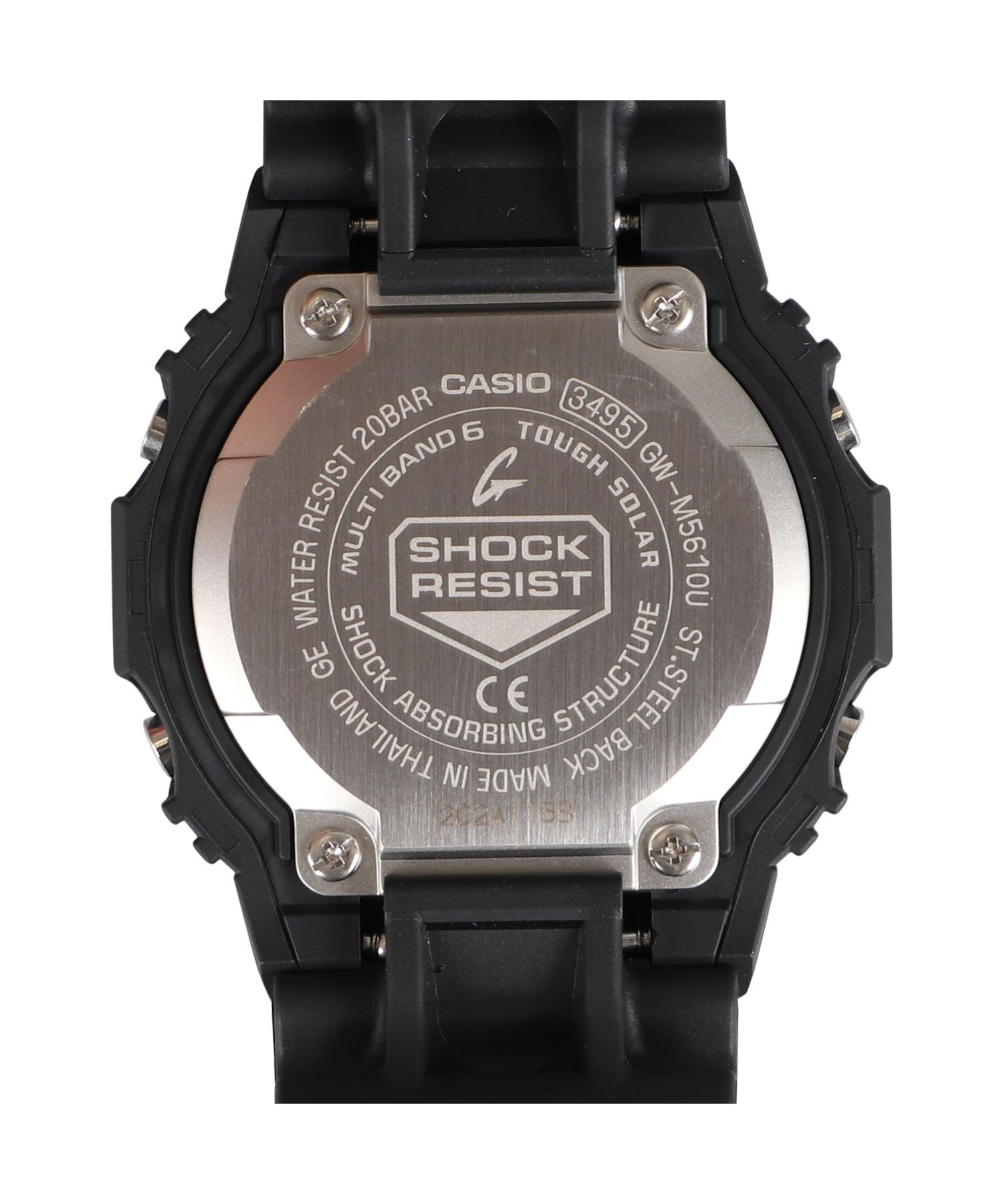 カシオ CASIO G－SHOCK 腕時計 GW－M5610U－1CJF ソーラー 電波 ORIGIN 5600 SERIES メンズ レディース  ブラック 黒(504787955) | CASIO(CASIO) - MAGASEEK