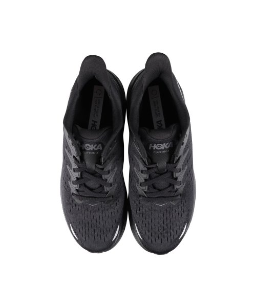 HOKA ONE ONE(ホカオネオネ)/HOKA ONE ONE ホカオネオネ クリフトン8 スニーカー メンズ 厚底 CLIFTON 8 ブラック 黒 1119393/img03