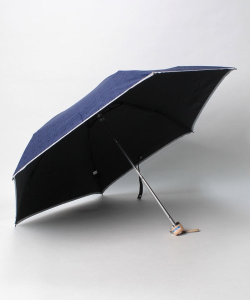 LANVIN Collection(umbrella)(ランバンコレクション（傘）)/LANVIN CLLECTION（ランバンコレクション）晴雨兼用折りたたみ日傘　刺繍モノグラム/img01
