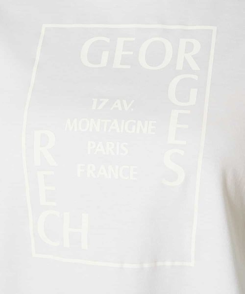 GEORGES RECH(ジョルジュ・レッシュ)/【接触冷感】ロゴプリントTシャツ/img30