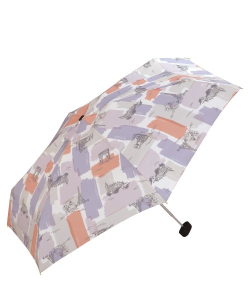 Wpc．(Wpc．)/【Wpc.公式】雨傘 ヴィンテージパリス ミニ 50cm 軽量 晴雨兼用 レディース 折りたたみ 折り畳み 折りたたみ傘/img07