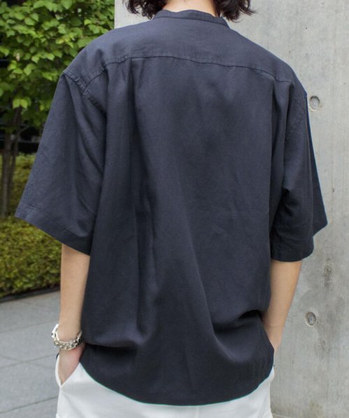 GLOSTER(GLOSTER)/【WORK ABOUT/ワークアバウト】SUMMERY SHIRT プルオーバーシャツ スリーピング/img06