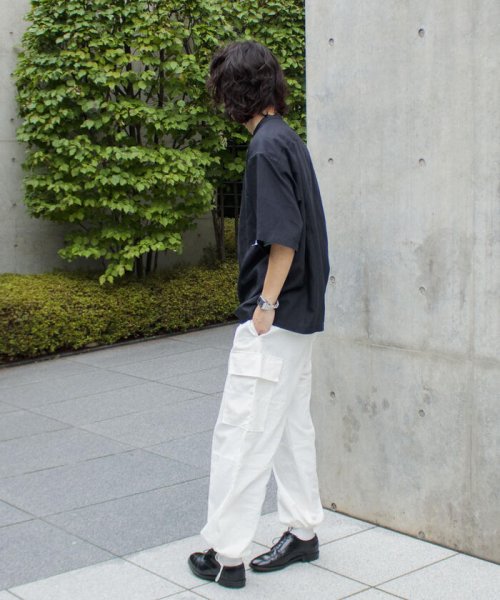 GLOSTER(GLOSTER)/【WORK ABOUT/ワークアバウト】SUMMERY SHIRT プルオーバーシャツ スリーピング/img09