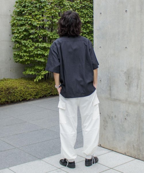 GLOSTER(GLOSTER)/【WORK ABOUT/ワークアバウト】SUMMERY SHIRT プルオーバーシャツ スリーピング/img10