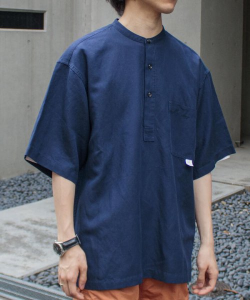 GLOSTER(GLOSTER)/【WORK ABOUT/ワークアバウト】SUMMERY SHIRT プルオーバーシャツ スリーピング/img11