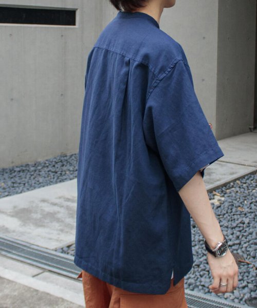 GLOSTER(GLOSTER)/【WORK ABOUT/ワークアバウト】SUMMERY SHIRT プルオーバーシャツ スリーピング/img14