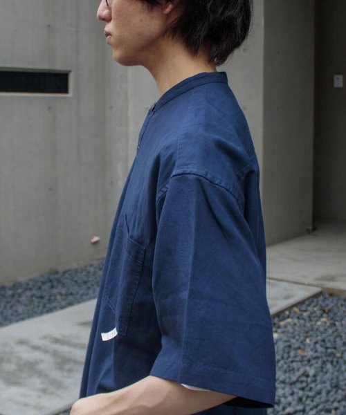 GLOSTER(GLOSTER)/【WORK ABOUT/ワークアバウト】SUMMERY SHIRT プルオーバーシャツ スリーピング/img15