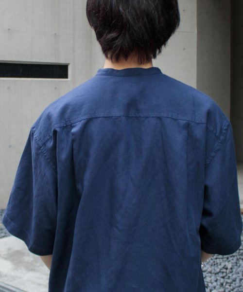 GLOSTER(GLOSTER)/【WORK ABOUT/ワークアバウト】SUMMERY SHIRT プルオーバーシャツ スリーピング/img16
