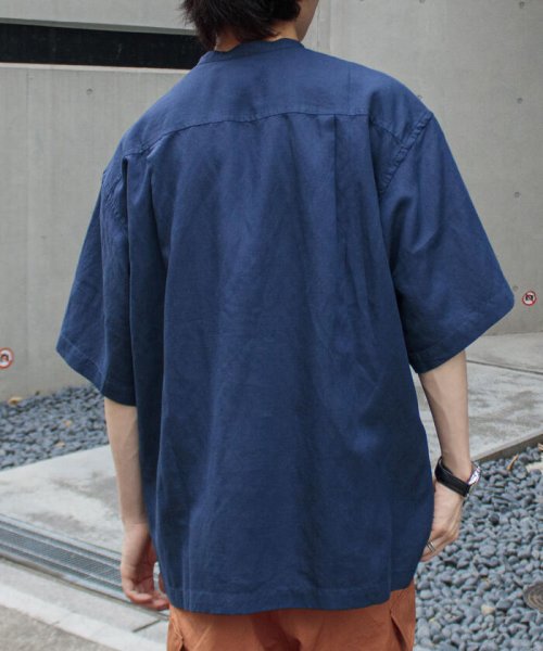 GLOSTER(GLOSTER)/【WORK ABOUT/ワークアバウト】SUMMERY SHIRT プルオーバーシャツ スリーピング/img17