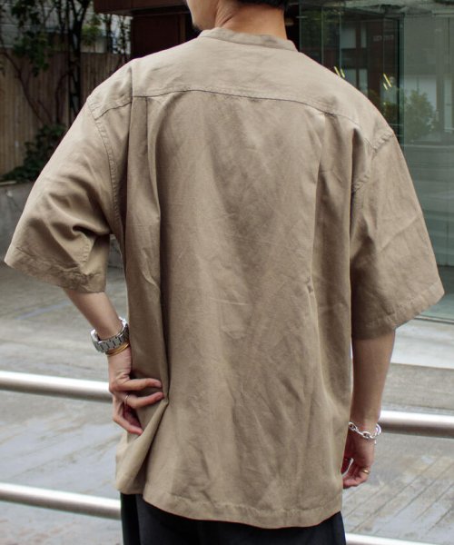 GLOSTER(GLOSTER)/【WORK ABOUT/ワークアバウト】SUMMERY SHIRT プルオーバーシャツ スリーピング/img25