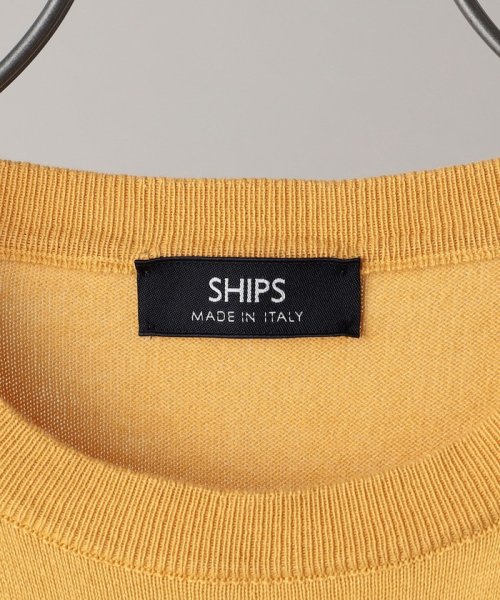 SHIPS MEN(シップス　メン)/SHIPS: MADE IN ITALY コットン ニット Tシャツ/img05