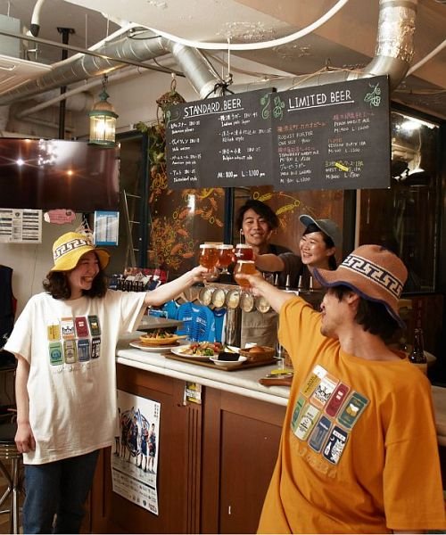 CAYHANE(チャイハネ)/【チャイハネ】YOKOHAMA BEER×grn×Amina ヨコビTシャツ JSU－2201/img17