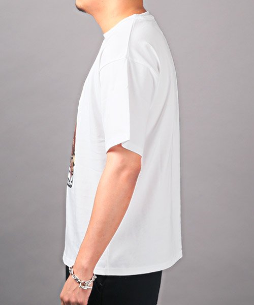 LUXSTYLE(ラグスタイル)/RUMSODA(ラムソーダ)ベアプリントクルーネックTシャツ/Tシャツ メンズ 半袖 ベア プリント イラスト クマ/img02