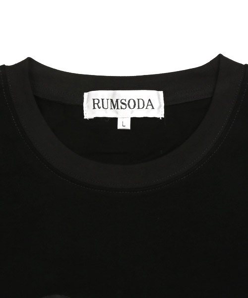 LUXSTYLE(ラグスタイル)/RUMSODA(ラムソーダ)ベアプリントクルーネックTシャツ/Tシャツ メンズ 半袖 ベア プリント イラスト クマ/img14