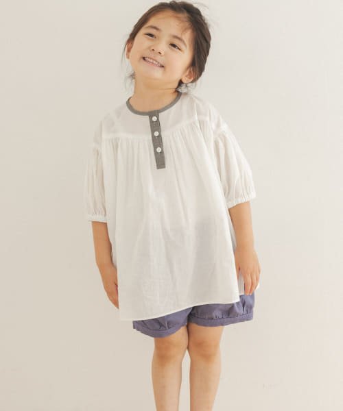 URBAN RESEARCH DOORS（Kids）(アーバンリサーチドアーズ（キッズ）)/コットンボイルギャザーブラウス(KIDS)/img03