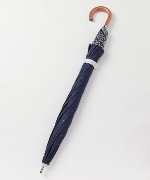 POLO RALPH LAUREN(umbrella)(ポロラルフローレン（傘）)/晴雨兼用日傘　大きめ ”ドット スカラ刺繍”/img02