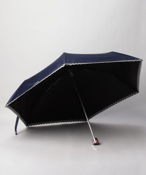 POLO RALPH LAUREN(umbrella)(ポロラルフローレン（傘）)/晴雨兼用折りたたみ日傘　大きめ ”フローラル刺繍”/img01