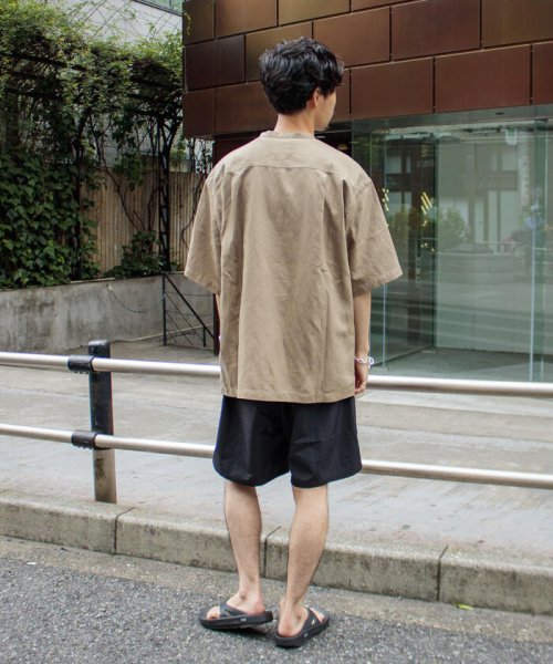 GLOSTER(GLOSTER)/【WORK ABOUT/ワークアバウト】SUMMERY SHIRT プルオーバーシャツ スリーピング/img27