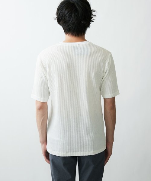 MK homme(エムケーオム)/スリムVネックTシャツ/img10