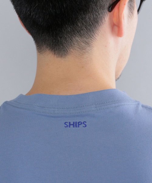 SHIPS MEN(シップス　メン)/【d fashion/MAGASEEK別注】SHIPS: ヘビー ジャージー VIBTEX Tシャツ/img24