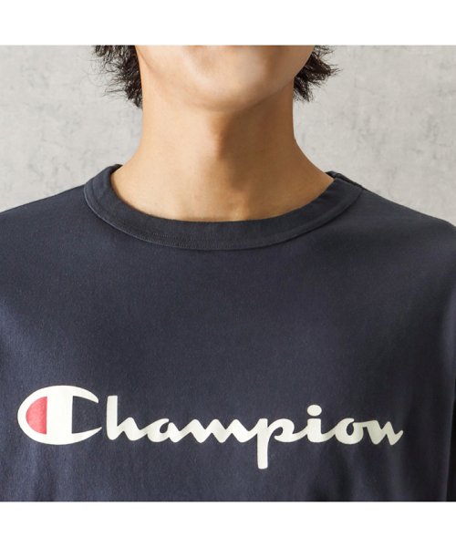 MAC HOUSE(men)(マックハウス（メンズ）)/Champion チャンピオン スクリプトロゴプリントTシャツ C3－P302_22SS/img06