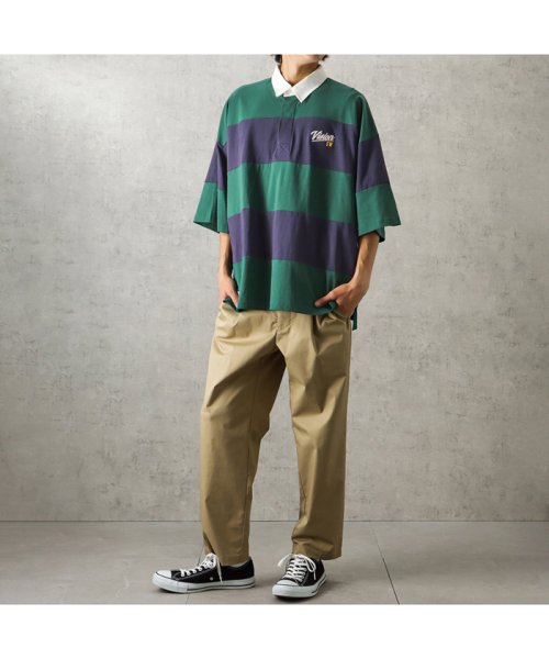 MAC HOUSE(men)(マックハウス（メンズ）)/VISION STREET WEAR ヴィジョンストリートウェア ボーダー切替ラガーシャツ 0250535－A/img03