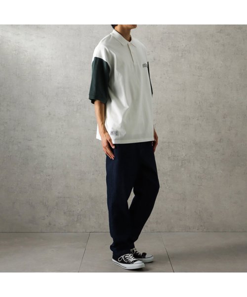 MAC HOUSE(men)(マックハウス（メンズ）)/VISION STREET WEAR ヴィジョンストリートウェア 鹿の子ビッグポロシャツ 2505038－A/img03