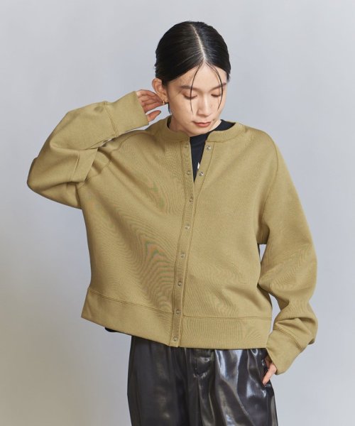 BEAUTY&YOUTH UNITED ARROWS(ビューティーアンドユース　ユナイテッドアローズ)/ダブルフェイス リングボタンカーディガン －ウォッシャブル－/img12