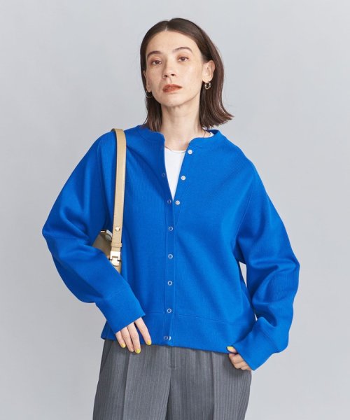 BEAUTY&YOUTH UNITED ARROWS(ビューティーアンドユース　ユナイテッドアローズ)/ダブルフェイス リングボタンカーディガン －ウォッシャブル－/img17