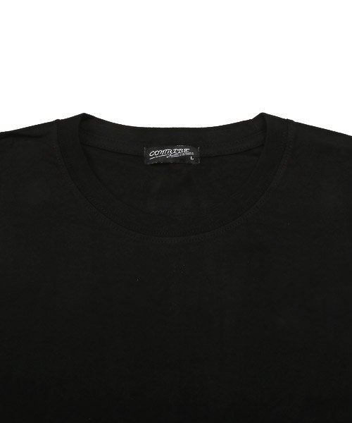 LUXSTYLE(ラグスタイル)/バラ刺繍バックプリントTシャツ/Tシャツ メンズ 半袖 薔薇 ロゴ 刺繍 バックプリント/img12