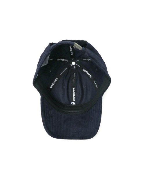 Carhartt WIP(カーハートダブルアイピー)/カーハート キャップ Carhartt WIP HARLEM CAP 帽子 コットン コーデュロイ ベースボールキャップ ロゴ サイズ調整 I028955/img08
