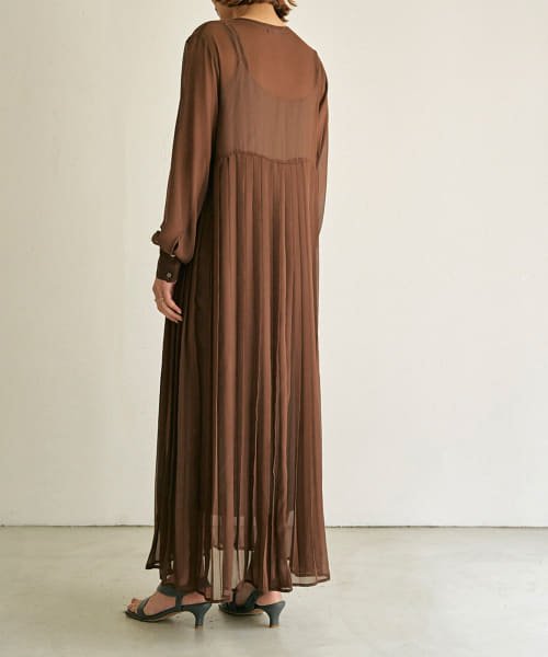 URBAN RESEARCH ROSSO(URBAN　RESEARCH　ROSSO)/OUTERSUNSET　pleated one piece/img01