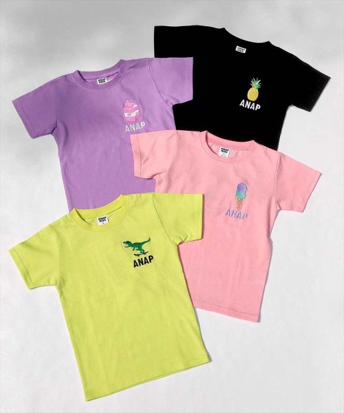 ANAP KIDS(アナップキッズ)/吸水速乾サマーワンポイントＴシャツ/img16